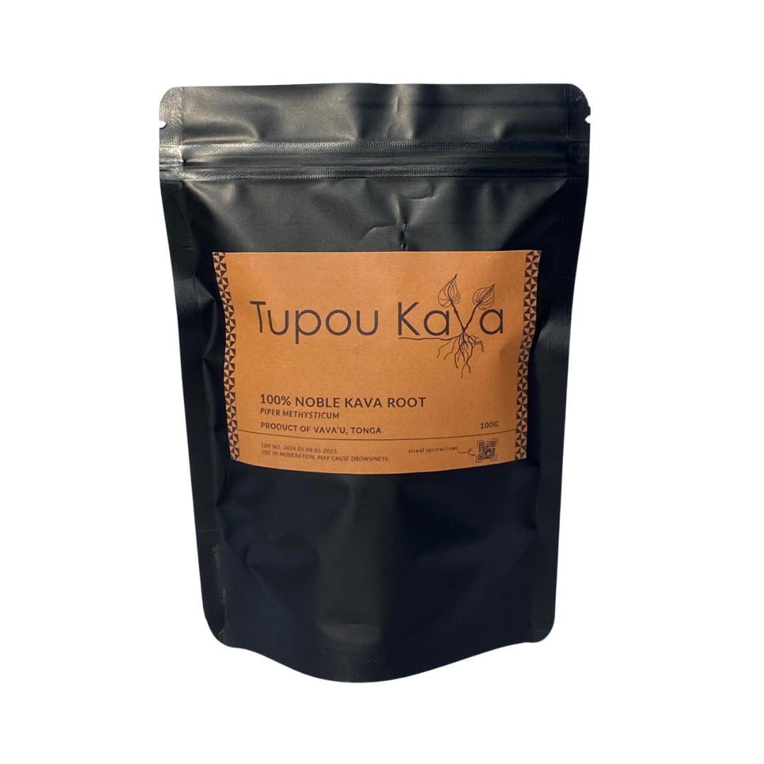 Free with discount code DRY2024 | 100g Kava Root Powder of Vava'u, Tonga | 100% Noble Kava - The Tupou Kava Company