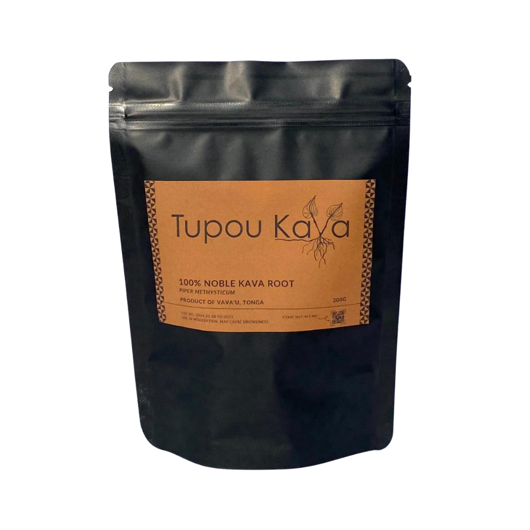 Organic Kava Root Powder of Vava'u, Tonga | 100% Noble Kava - Traditional Grind - The Tupou Kava Company